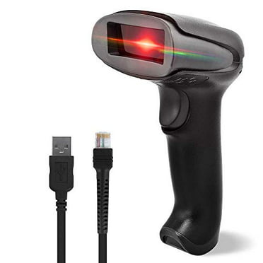 Ktoyols 2D Barcode Scanner Handheld USB Wired Bar Code Reader Manual Trigger//Auto Continuous Scanning Support Paper Code Compatible with Windows Android M-a-c for Supermarket Retail Store Library